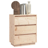 Sideboard 60x34x75 cm Solid Wood Pine - Top-Down View
