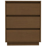 Sideboard Honey Brown 60x34x75 cm Solid Wood Pine