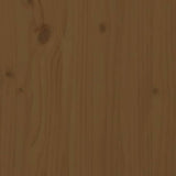 Sideboard Honey Brown 60x34x75 cm Solid Wood Pine - Low Angle