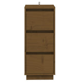 Sideboards 2 pcs Honey Brown 32x34x75 cm Solid Wood Pine - Top-Down View