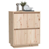 Sideboard 60x34x75 cm Solid Wood Pine - Top-Down View