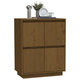 Sideboard Honey Brown 60x34x75 cm Solid Wood Pine