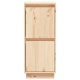 Sideboards 2 pcs 31.5x34x75 cm Solid Wood Pine - 45-Degree Angle
