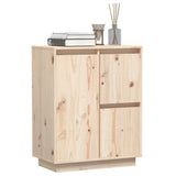 Sideboard 60x34x75 cm Solid Wood Pine - Top-Down View