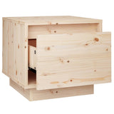 Bedside Cabinet 35x34x32 cm Solid Wood Pine - 45-Degree Angle