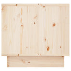 Bedside Cabinet 35x34x32 cm Solid Wood Pine