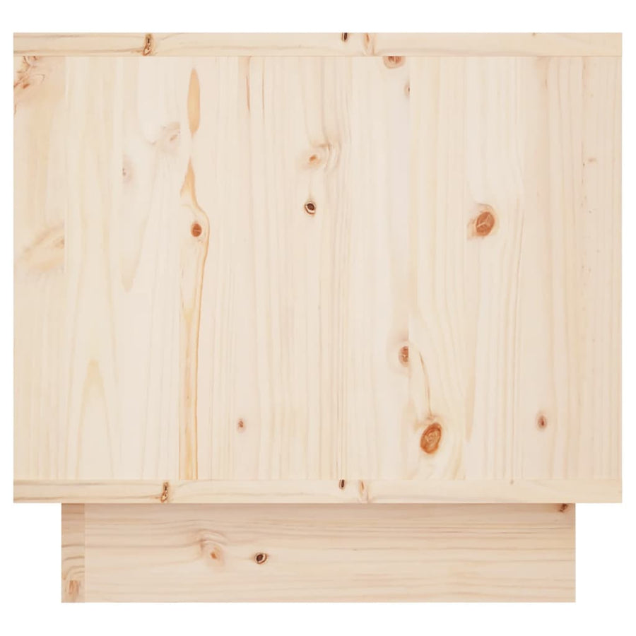 Bedside Cabinet 35x34x32 cm Solid Wood Pine