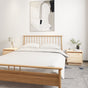 Bedside Cabinets 2 pcs 35x34x32 cm Solid Wood Pine