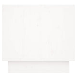 Bedside Cabinets 2 pcs White 35x34x32 cm Solid Wood Pine