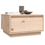 Coffee Table 55x56x32 cm Solid Wood Pine - Low Angle