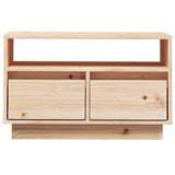 TV Cabinet 60x35x37 cm Solid Wood Pine - 45-Degree Angle