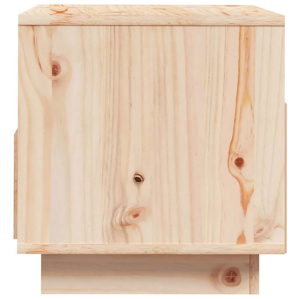 TV Cabinet 60x35x37 cm Solid Wood Pine