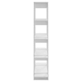 Book Cabinet/Room Divider White 100x30x160 cm - Top-Down View