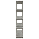 Book Cabinet/Room Divider Concrete Grey 100x30x160 cm - Top-Down View