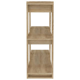 Book Cabinet/Room Divider Sonoma Oak 100x30x87 cm - Top-Down View
