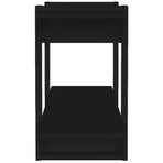 Book Cabinet Black 100x30x51 cm Engineered Wood