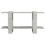 Book Cabinet Concrete Grey 100x30x51cm Engineered Wood