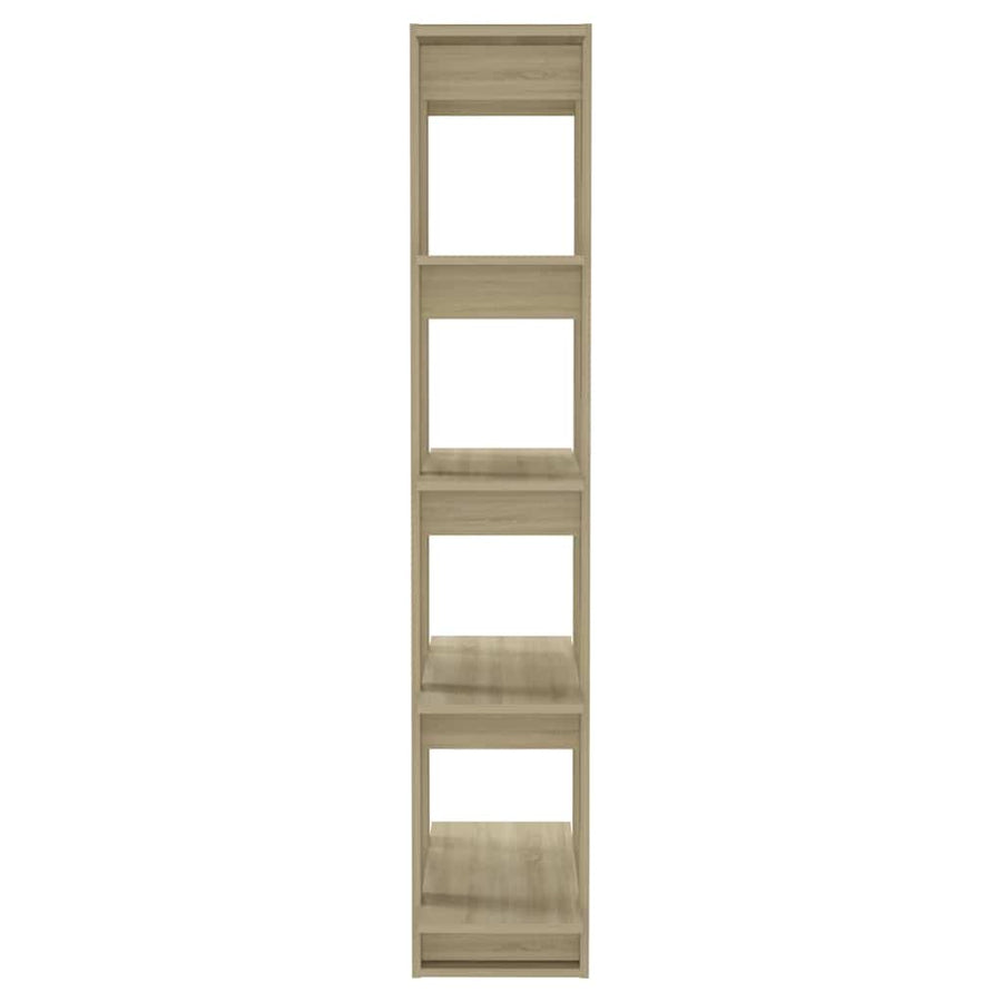 Book Cabinet/Room Divider Sonoma Oak 80x30x160 cm Engineered Wood