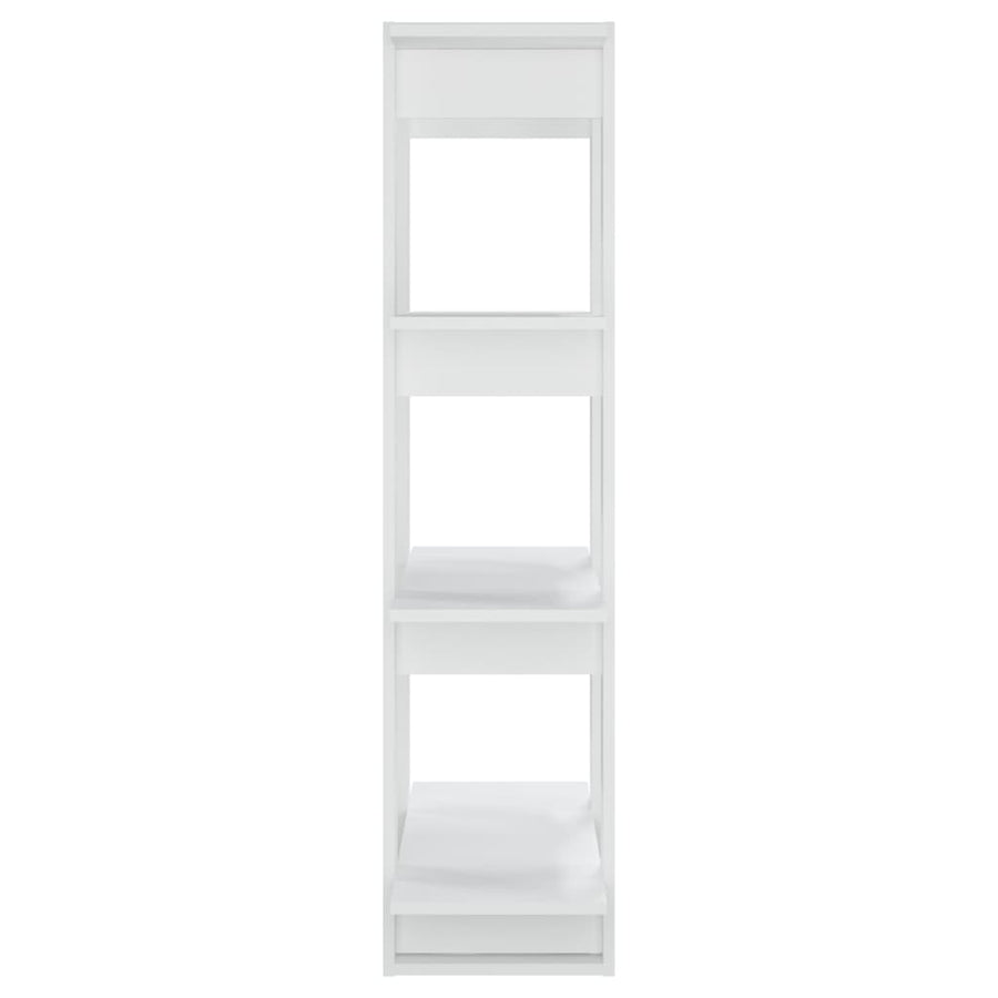 Book Cabinet/Room Divider White 80x30x123.5 cm