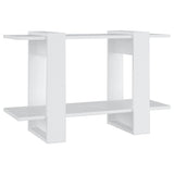 Book Cabinet/Room Divider White 80x30x51 cm