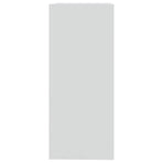 Book Cabinet/Room Divider White 40x30x72 cm