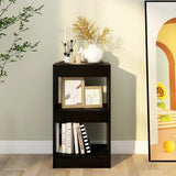 Book Cabinet/Room Divider Black 40x30x72 cm - 45-Degree Angle