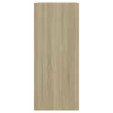 Book Cabinet/Room Divider Sonoma Oak 40x30x72 cm - Top-Down View