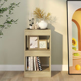 Book Cabinet/Room Divider Sonoma Oak 40x30x72 cm - 45-Degree Angle
