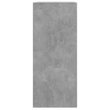 Book Cabinet/Room Divider Concrete Grey 40x30x72 cm - Top-Down View
