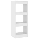 Book Cabinet/Room Divider White 40x30x103 cm Engineered Wood - Front View