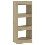 Book Cabinet/Room Divider Sonoma Oak 40x30x103 cm