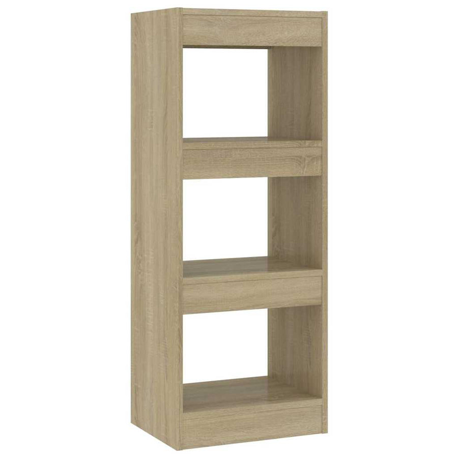 Book Cabinet/Room Divider Sonoma Oak 40x30x103 cm