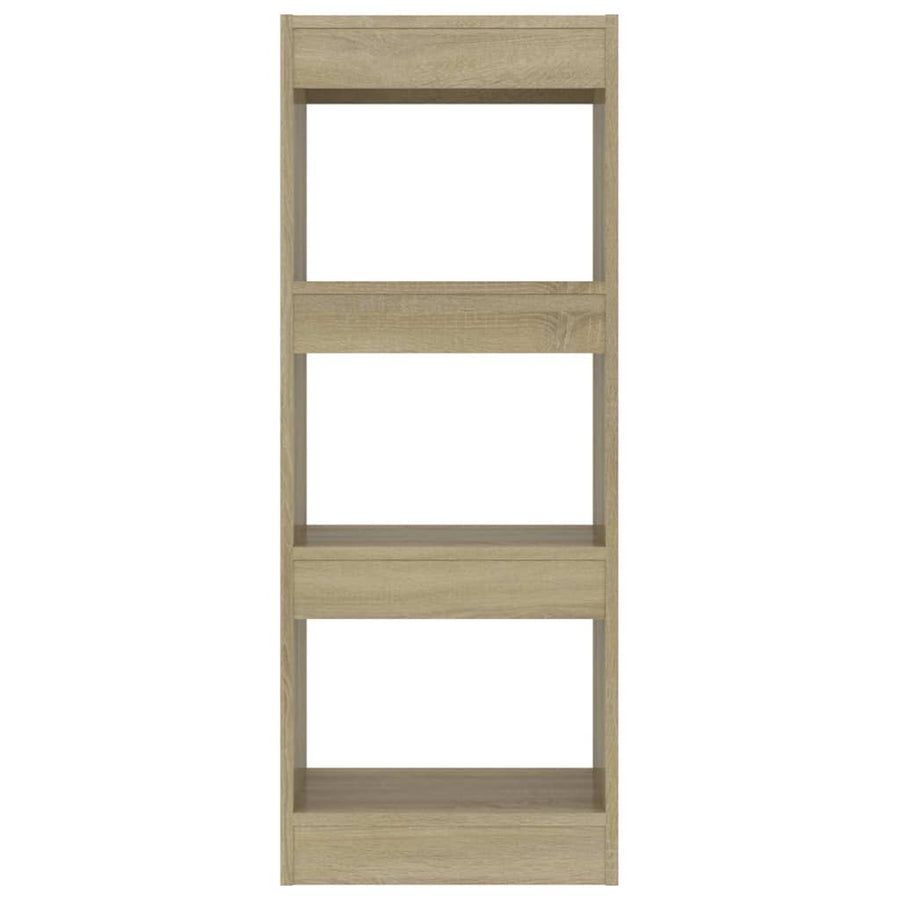 Book Cabinet/Room Divider Sonoma Oak 40x30x103 cm
