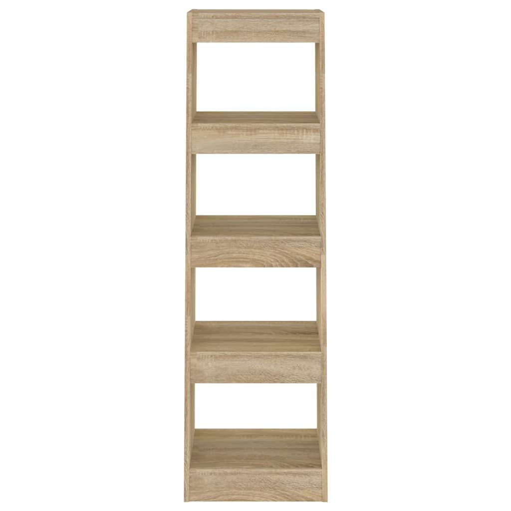 Book Cabinet/Room Divider Sonoma Oak 40x30x135 cm