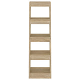 Book Cabinet/Room Divider Sonoma Oak 40x30x135 cm