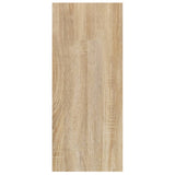 Book Cabinet/Room Divider Sonoma Oak 60x30x72 cm - Rear View