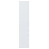 Book Cabinet/Room Divider High Gloss White 60x30x135 cm Engineered Wood