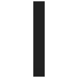Book Cabinet/Room Divider Black 60x30x198 cm