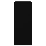 Book Cabinet/Room Divider Black 80x30x72 cm