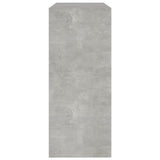 Book Cabinet/Room Divider Concrete Grey 80x30x72 cm