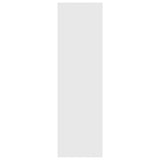 Book Cabinet/Room Divider High Gloss White 80x30x103 cm Engineered wood