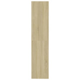 Book Cabinet/Room Divider Sonoma Oak 80x30x135 cm Engineered Wood