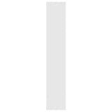 Book Cabinet/Room Divider White 80x30x166 cm Engineered Wood
