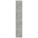 Book Cabinet/Room Divider Concrete Grey 80x30x166 cm Engineered Wood - Top-Down View