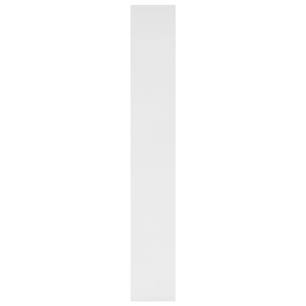 Book Cabinet/Room Divider White 80x30x198 cm Engineered Wood