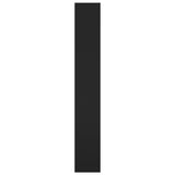 Book Cabinet/Room Divider Black 80x30x198 cm Engineered Wood