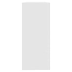 Book Cabinet/Room Divider White 100x30x72 cm