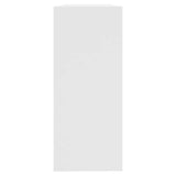 Book Cabinet/Room Divider White 100x30x72 cm - Top-Down View