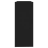 Book Cabinet/Room Divider Black 100x30x72 cm - Top-Down View