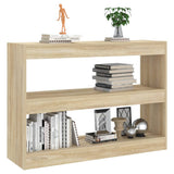 Book Cabinet/Room Divider Sonoma Oak 100x30x72 cm - 45-Degree Angle